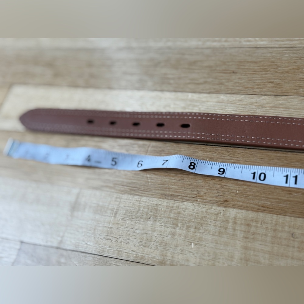 Zimmerman Tan Leather Belt | Sold Out - Picture 9 of 10